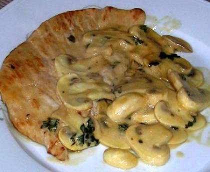 escalopes de veau à la crème