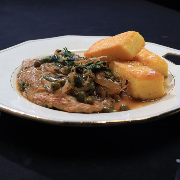 Escalopes de veau au citron et sauge de Loïc Fou de Cuisine