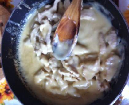 escalopes miel moutarde