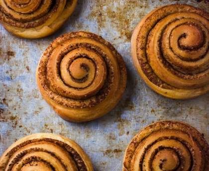 Escargots à la cannelle danois : Les Kanelsnegle