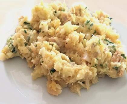 Estofinade (purée à la morue)