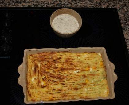 Estouffade de morue salée à l'ail