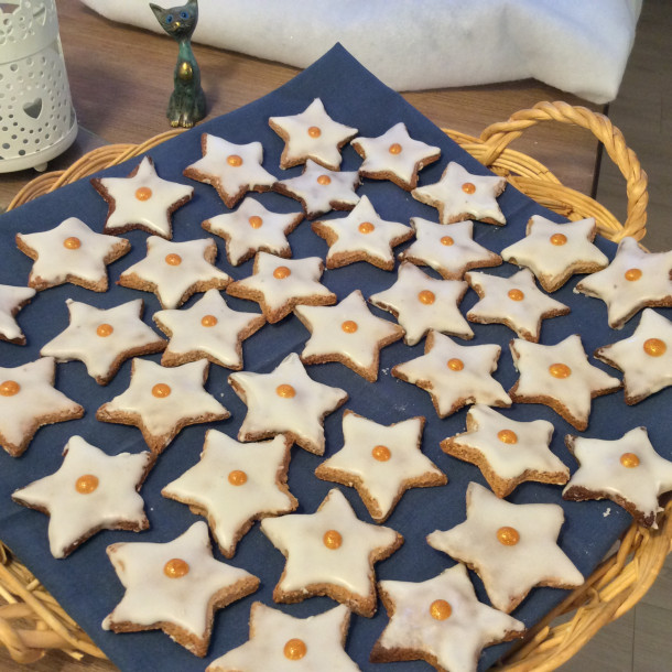 Étoiles à la cannelle de Noël