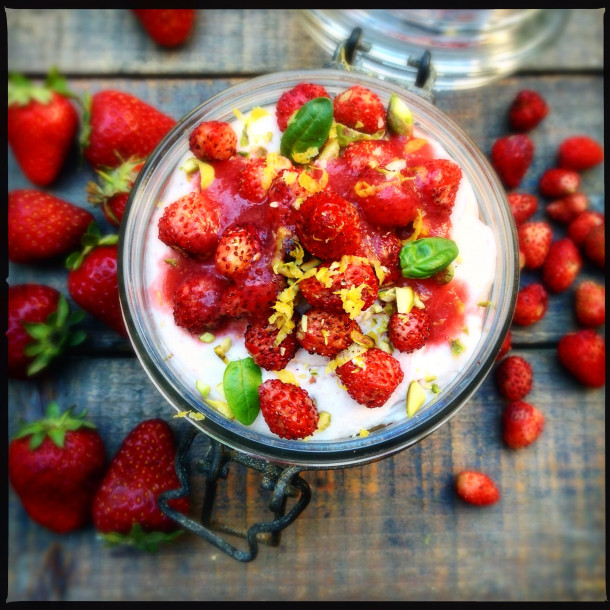 Eton Mess aux deux fraises