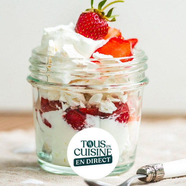 Eton mess aux fraises