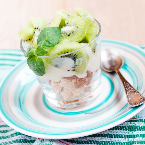 Eton mess fraîcheur aux kiwis 