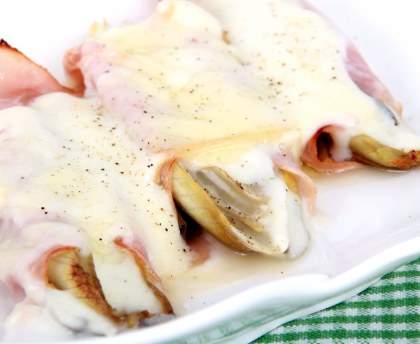 Faire manger les endives au jambon aux enfants !!!