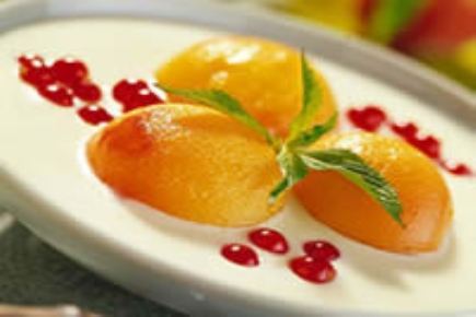 Faisselle aux abricots rôtis