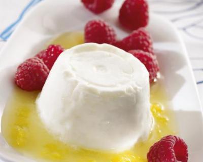 Faisselle aux framboises