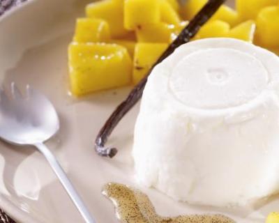 Faisselle mangue et vanille