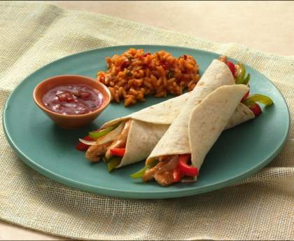 Fajitas original sans gluten au poulet