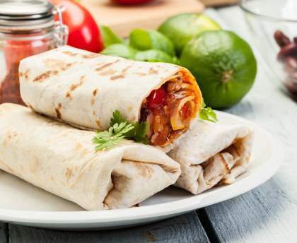 Fajitas version légères