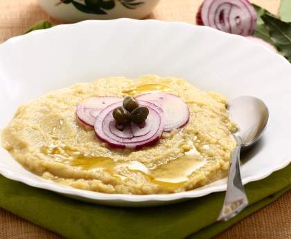 Fava (dip grec de pois cassés jaunes)