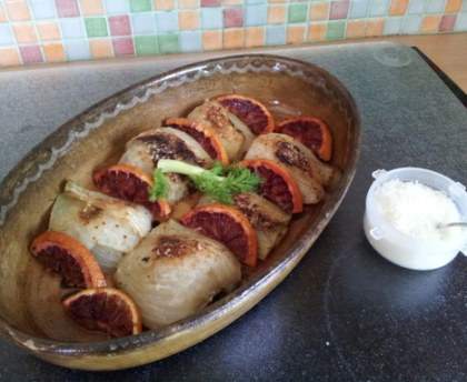 Fenouil gratiné au parmesan