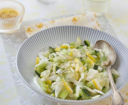 Fenouil mariné au citron