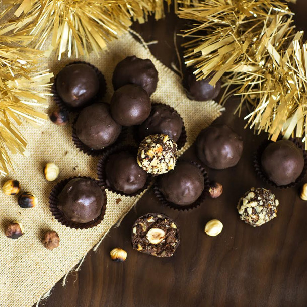 Ferrero Rocher vegan maison