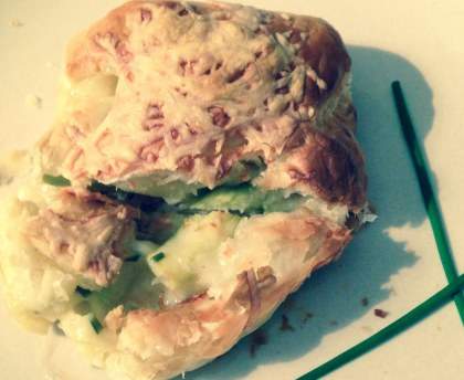 Feuilleté aux asperges