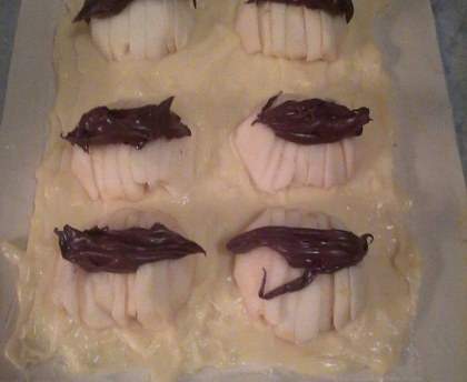 Feuilleté surprise pommes Nutella