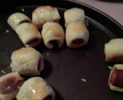 Feuilletés à la knacki