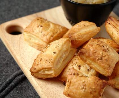 Feuilletés à l'oignon