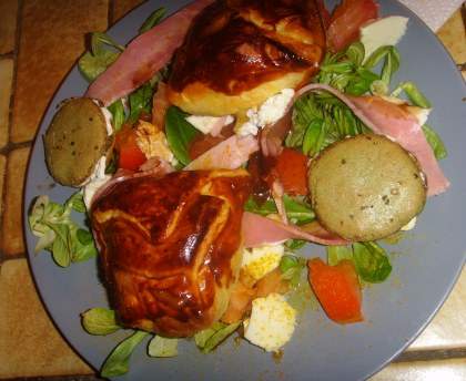 Feuilletés au chèvre et au miel