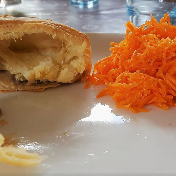 Feuilletés aux champignons