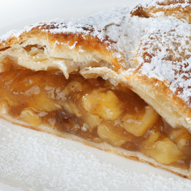 Feuilletés aux pommes et à la mangue