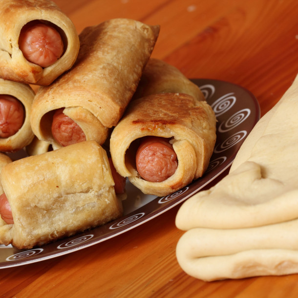 Feuilletés de saucisses