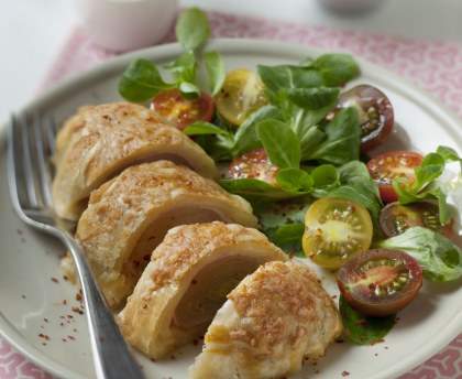 Feuilletés d'endives au jambon