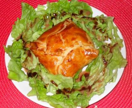 Feuilletés saumon et noix de Saint-Jacques