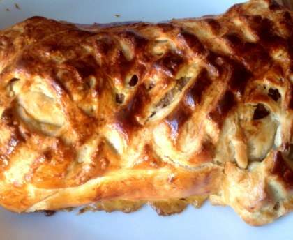 Filet de boeuf en croûte aux champignons