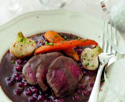 Filet de chevreuil grand veneur