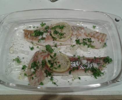 Filet de colin sauce citron 