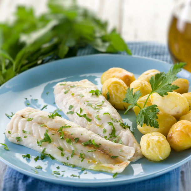 Filet de sole au beurre citronné