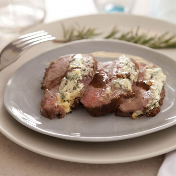 Filet mignon au fondant de bleu