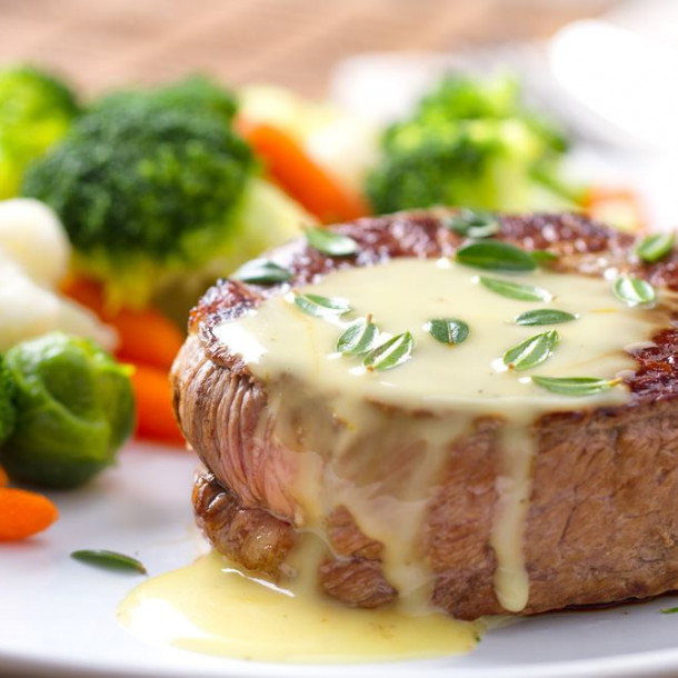 Filet mignon au roquefort