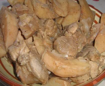 Filet mignon aux coings