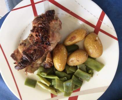 Filet mignon de porc aux figues