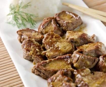 Filet mignon de porc façon auvergnate