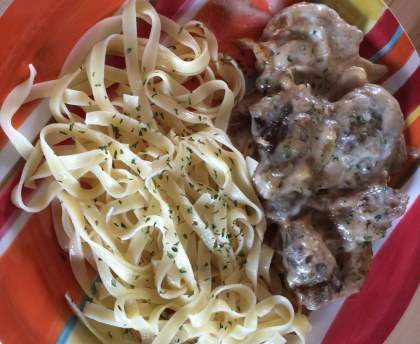 Filet Mignon et sa crème de Roquefort au Pacherenc