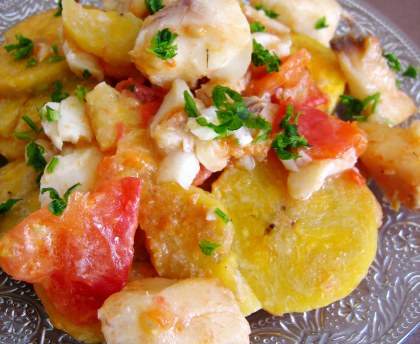 Filets d'acoupa en papillote