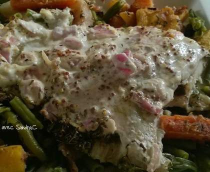 Filets de limande en papillote