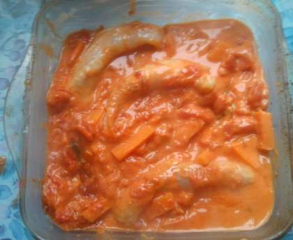 Filets de lotte au four à la tomate