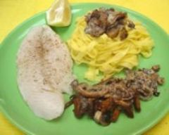 Filets de panga aux girolles