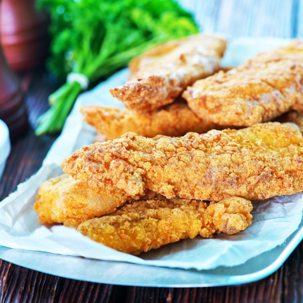 Filets de poisson pané