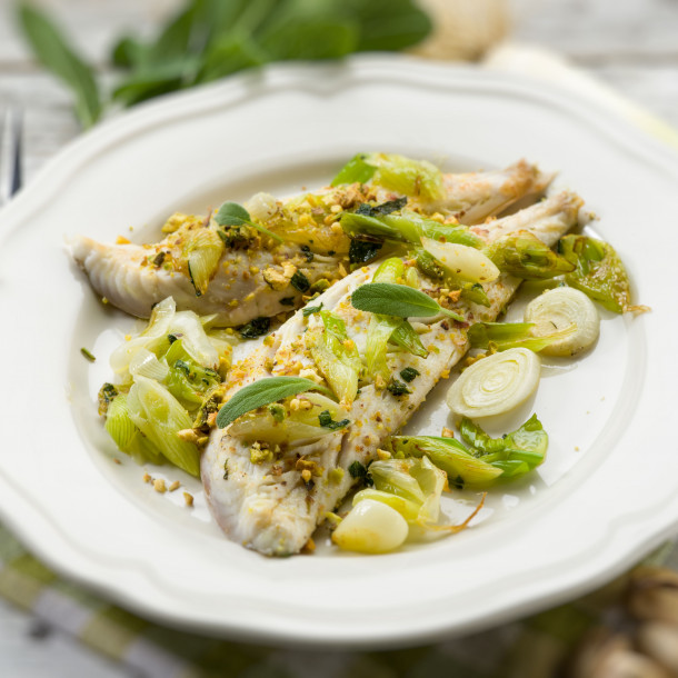 Filets de poisson printaniers