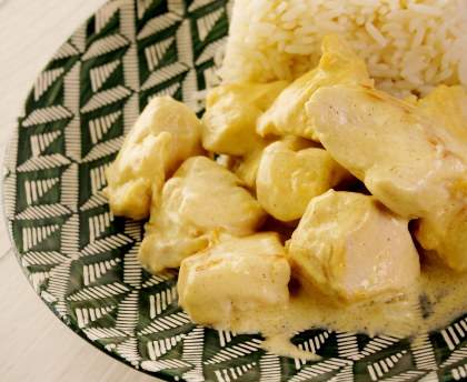 Filets de poulet à la moutarde et à la crème