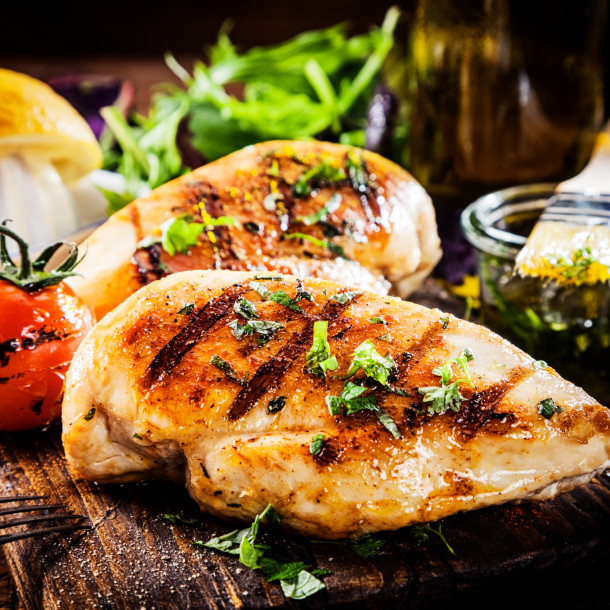 Filets de poulet aux agrumes et au miel