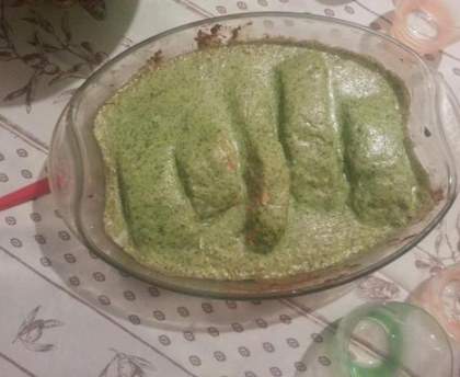 Filets de saumon au pesto