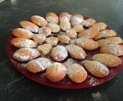 Financier minute (pour utiliser des blancs d'oeuf)